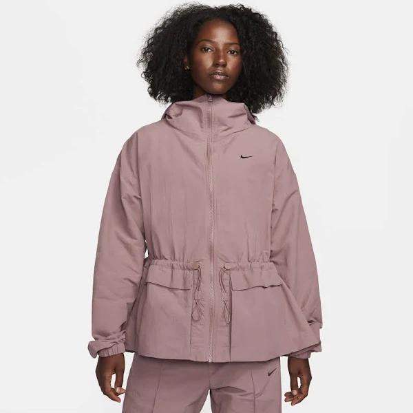 Nike Womens Sportswear Everything Woven Jacket Mauve XL