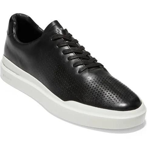 Cole Haan GRANDPRO RALLY Mens Leather Trainers Black: UK 11