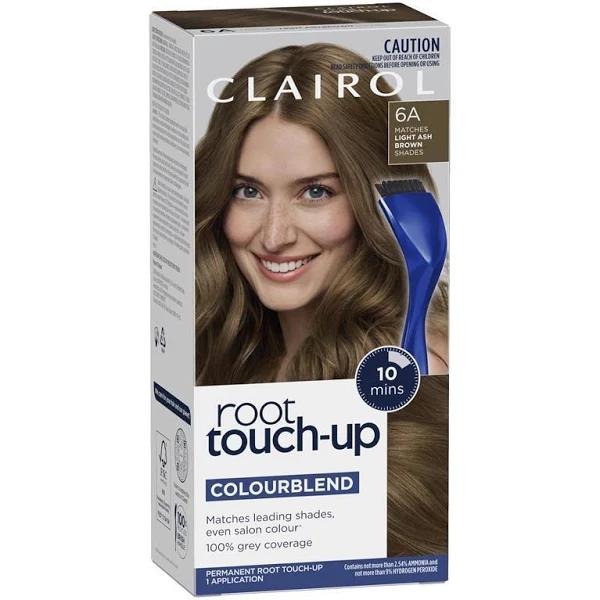 Clairol Root Touch Up Permanent Hair Colour 6A Light Ash Brown