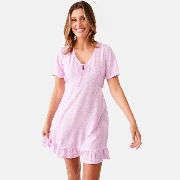 Kmart Short Sleeves A-Line Mini Dress - Rach DTY K Size: 10