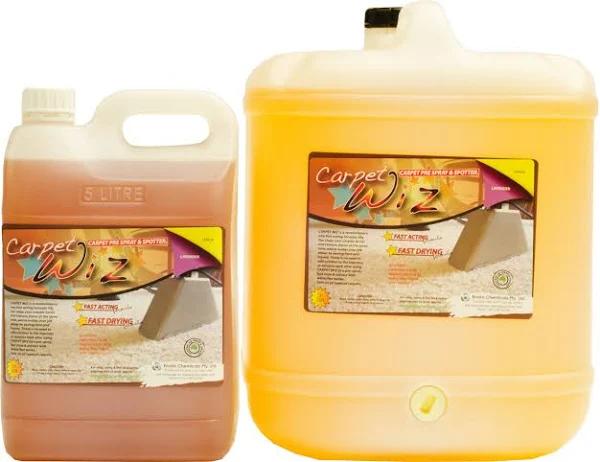 5 Litre Carpet Wiz Carpet Shampoo Cleaner Upholstery Pre Spray &