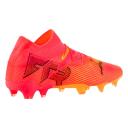 Future 7 Ultimate FG/AG Men's Football Boots in Sunset Glow/Black/Sun Stream, Size 4.5, Textile by Puma