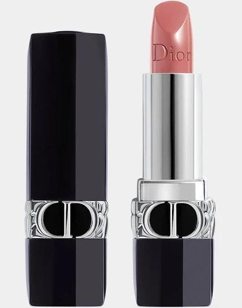 Dior Rouge 100 Nude Look Satin Refillable Lipstick