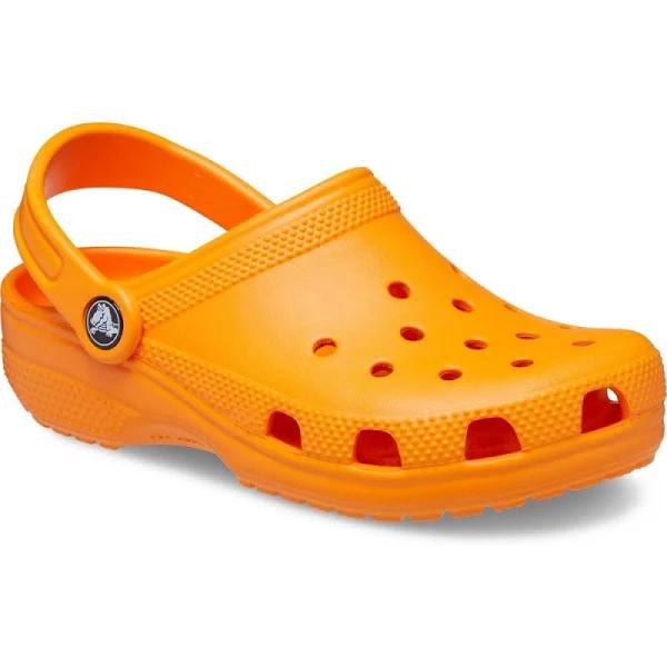 Crocs Childrens/Kids Classic Clogs Orange 11 UK Child Mixed Childrens Clogs