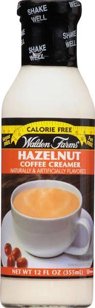 Walden Farms, Coffee Creamer, Hazelnut, 12 fl oz (355 ml)