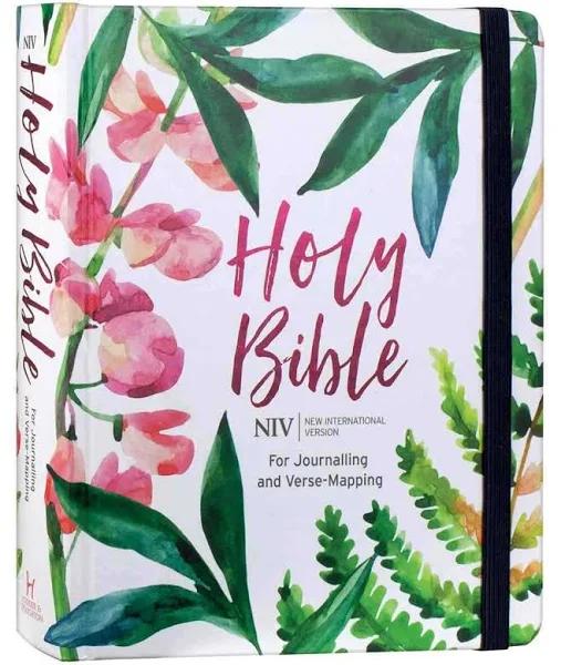 NIV Bible For Journalling and Verse-Mapping