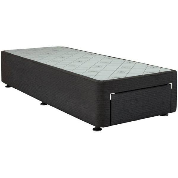 Sealy Spacesaver Base 1 End Drawer Black Half Queen