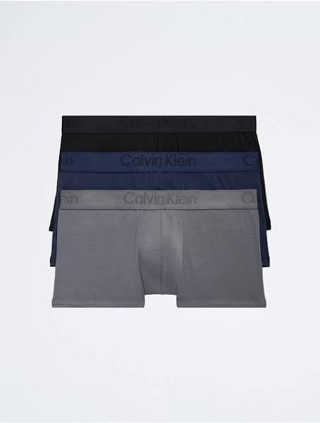 Calvin Klein Low Rise Trunks 3 Pack in Multi Multi S