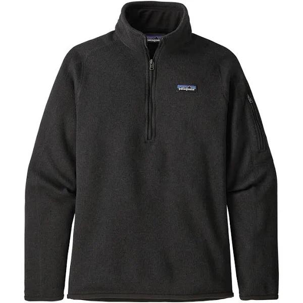 Patagonia Women's Better Sweater 1/4-Zip - Black / M