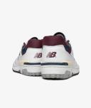 New Balance 550 White Navy NB Burgundy