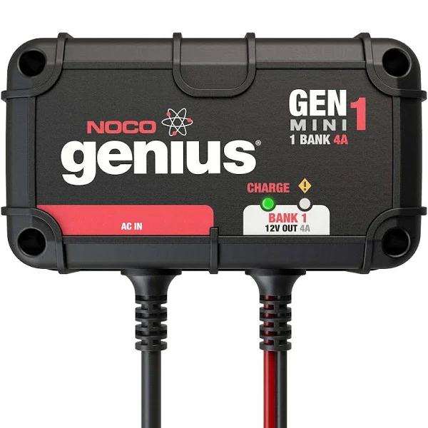 NOCO Genius Gen Mini 1 Onboard Battery Charger - 1 Bank