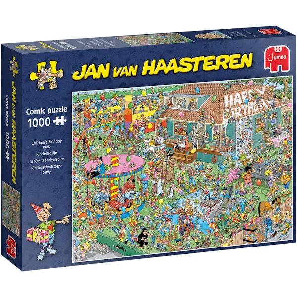 Jumbo Jan Van Haasteren Children's Birthday Party Jigsaw - 1000 Piece