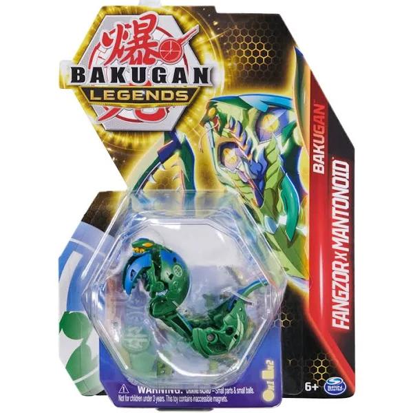 Bakugan Legends Action Figure Fangroz x Montonoid and Trading Card Battle Play Gift Set