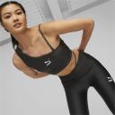 Dare To Women's Crop Top in Black, Size Large, Polyester/Elastane by Puma