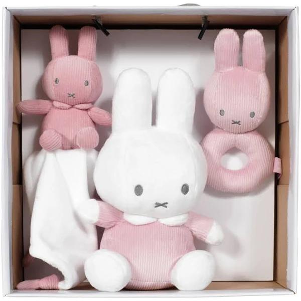 Miffy - Pink Rib - Baby Gift Set