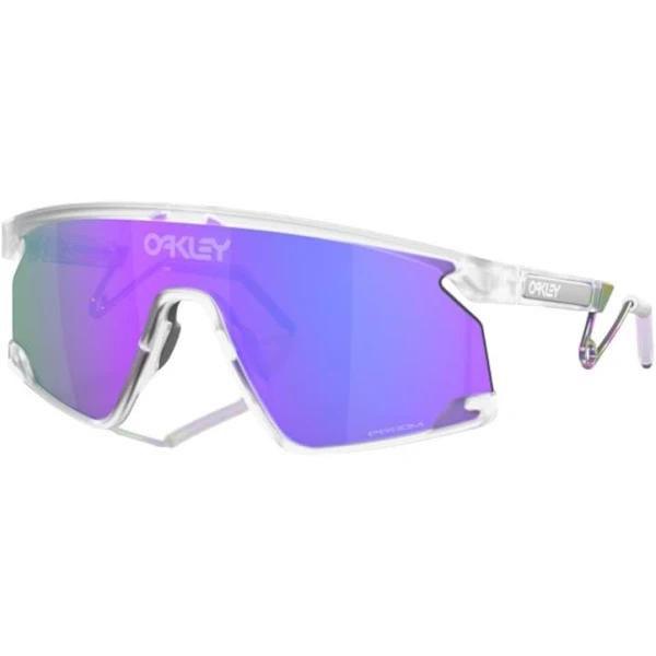 Oakley Bxtr Metal Prizm Sunglasses - Matte Clear & Prizm Violet