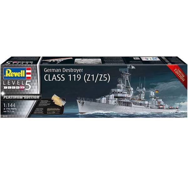 Revell 1/144 German Destroyer Class (Z1/Z5)