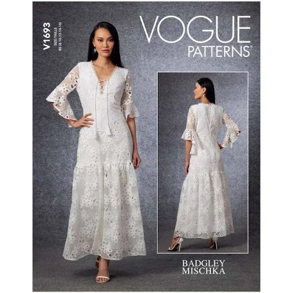 Vogue Sewing Pattern V1693 Misses' Special Occasion Dress