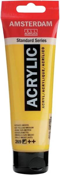 Amsterdam Standard Acrylic Paint 120ml-Azo Yellow Medium