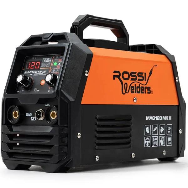 Rossi 120 Amp Portable Inverter MMA Mag Gasless Lift Arc Welder