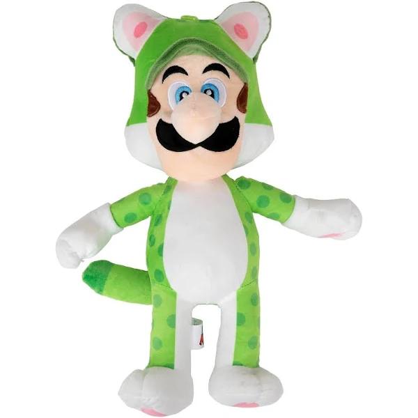 Super Mario Bros. Cat Luigi Power-Up Plush Doll Green