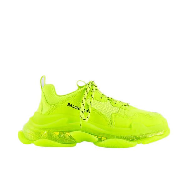 Balenciaga Triple S Clear Sole Fluo Yellow