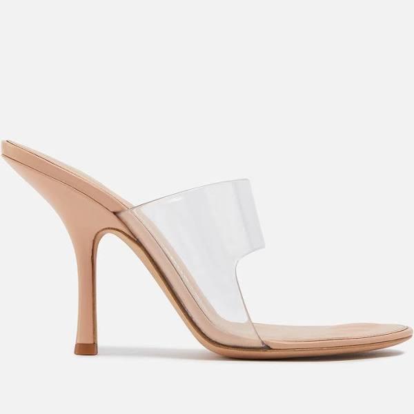 Alexander Wang 105mm Nudie Sandals | Tan/Clear | Size 36 | Shopbop