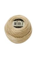 DMC Pearl Cotton Ball Size 8 87yd Ultra Very Light Tan