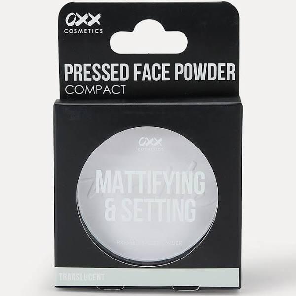 OXX Cosmetics Pressed Face Powder Compact in Translucent