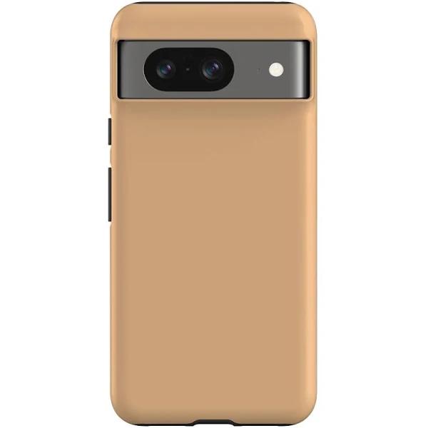 For Google Pixel 8 Tough Protective Cover, Peach Orange