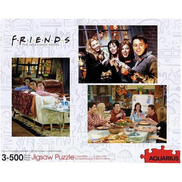 Friends 500pc x 3 Puzzle Set