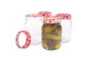 Set of 6 Mason Preserving Jars 500ml