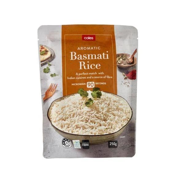 Microwave Rice Basmati | Coles