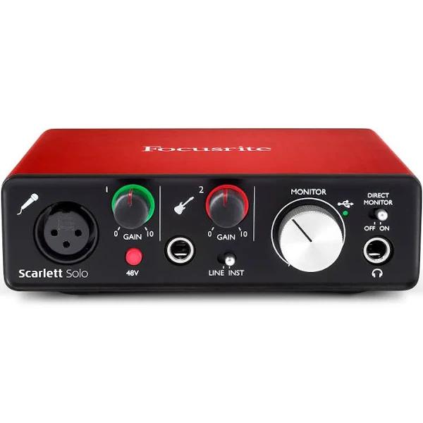 Focusrite Scarlett Solo 2nd Gen Audio Interface