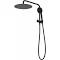 Caroma Urbane II Compact Twin Shower - Matte Black - 99632B3A