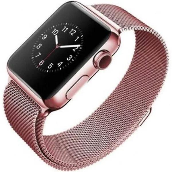 Milanese Loop Wristband For Apple Watch Series 3 / 2 1 38mm Rose Gold - Pack of 1 - Standard - AfterPay & zipPay Available