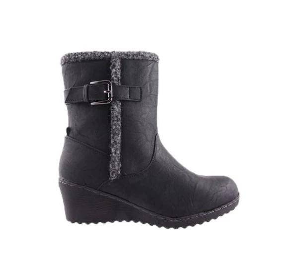 Womens Bellissimo Ara Shoes Black Dress Winter Comfort Boots