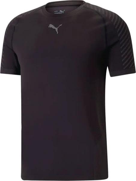 Puma Mens Formknit Seamless Training Tee Black XL @ Rebel Active