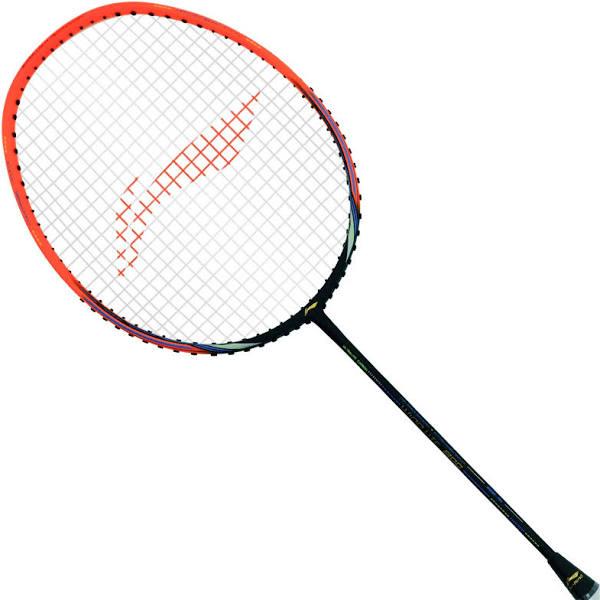 Li-Ning Wind Lite Strung Badminton Racquet with Free Full Cover (78 Grams. Powered by Windstorm)