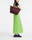 Longchamp Large Le Pliage Tote Green