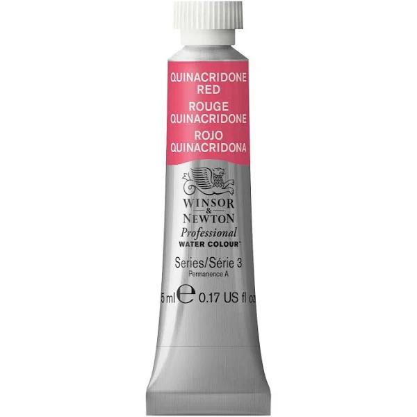 Winsor & Newton : Professional Watercolour : 5ml : Quinacridone Red