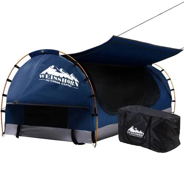 Weisshorn Swag King Single Camping Swags Tent Dark Blue