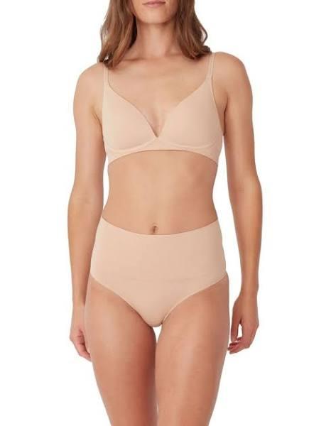 Ambra Seamless Smoothies 2 Pack G String in Beige 8-10