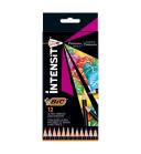 Bic Intensity Premium Colouring Pencil Assorted Pack of 12