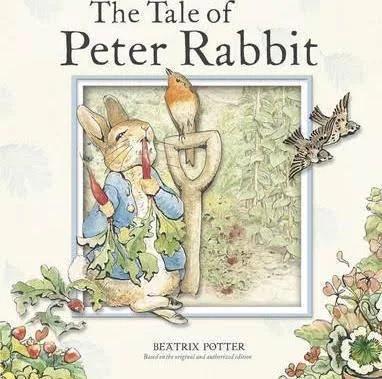 The Tale of Peter Rabbit Board Book by Beatrix Potter