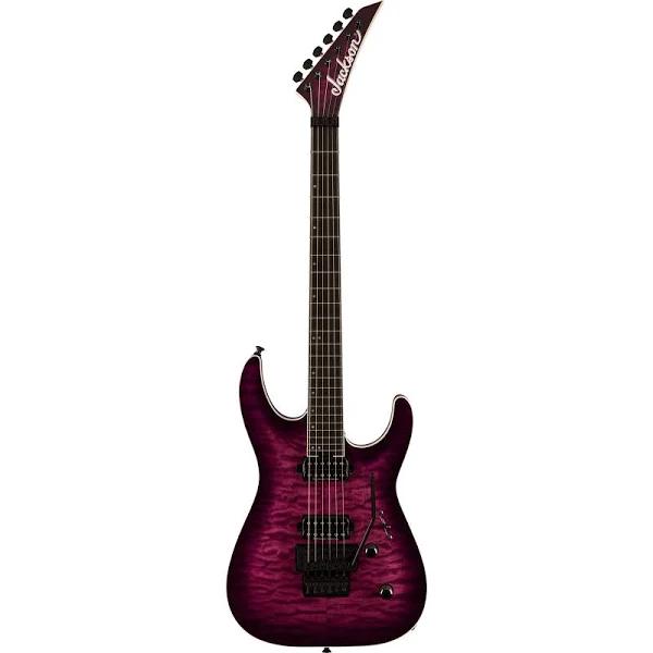 Jackson Pro Plus Series Dinky DKAQ (Transparent Purple Burst)