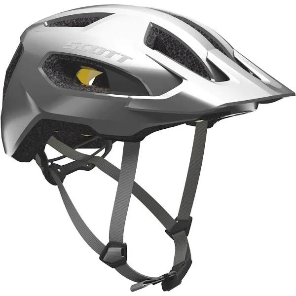 Scott Supra Plus MIPS MTB Helmet Silver S-M