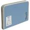 Otto Recycled Zip Expansion File Blue