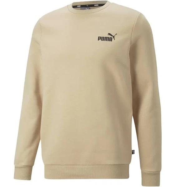 Puma Essentials Small Logo Sweatshirt in Light sand-Neutral