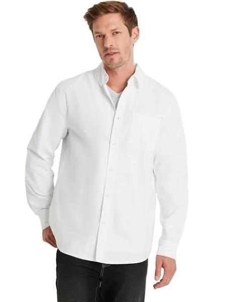 Rivers Long Sleeve Cotton Casual Shirt - Size 4XL - Mens